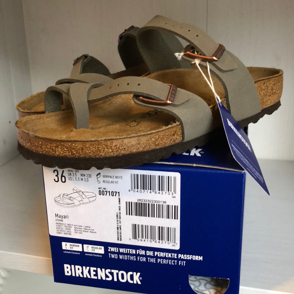 NWT and original box Birkenstock Mayari